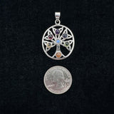 Chakra Tree Pendant