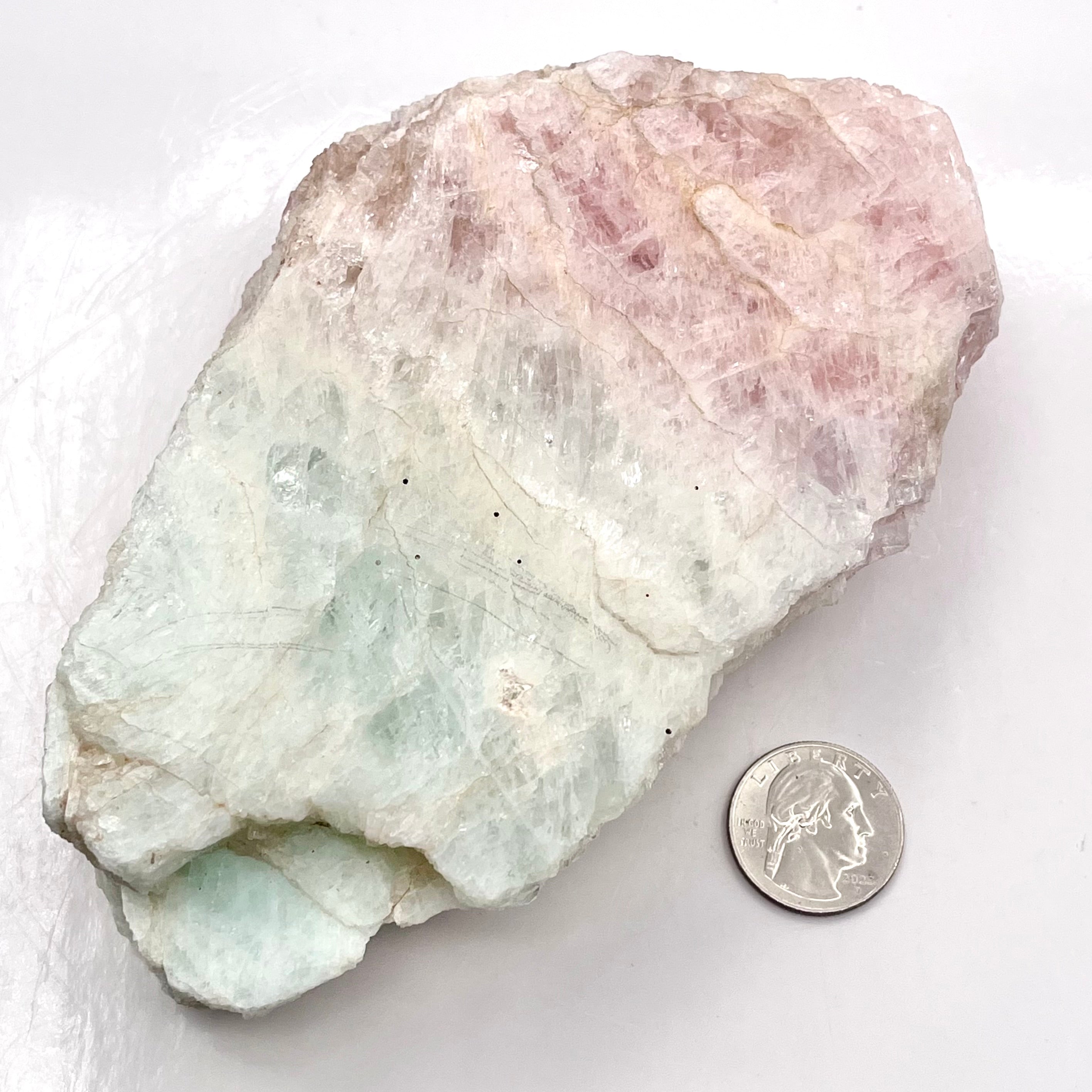Rare Natural Morganite &Aquamarine