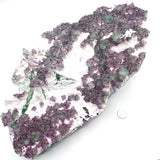 Stunning Fluorite Cube Formation- Green & Purple