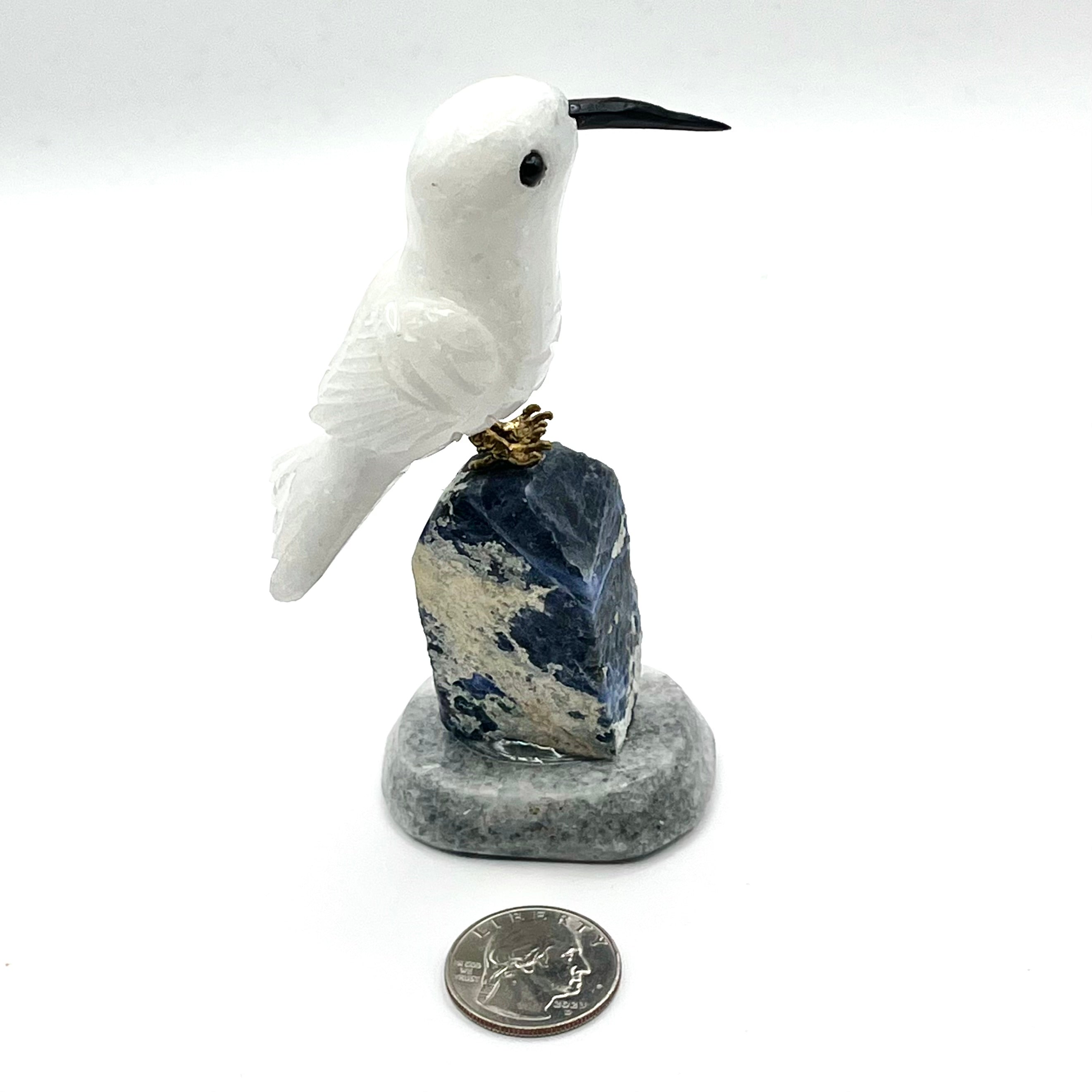 Crystal Bird Carving