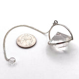 Clear Quartz Pendulum