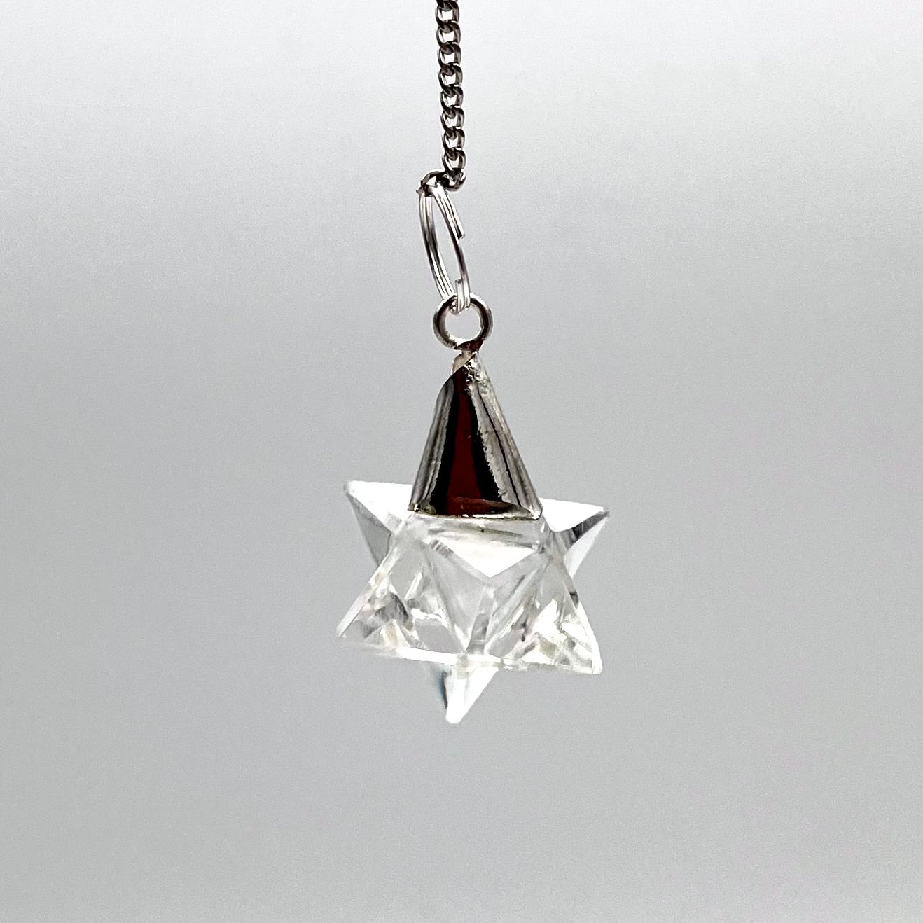 Quartz Merkaba Pendulum
