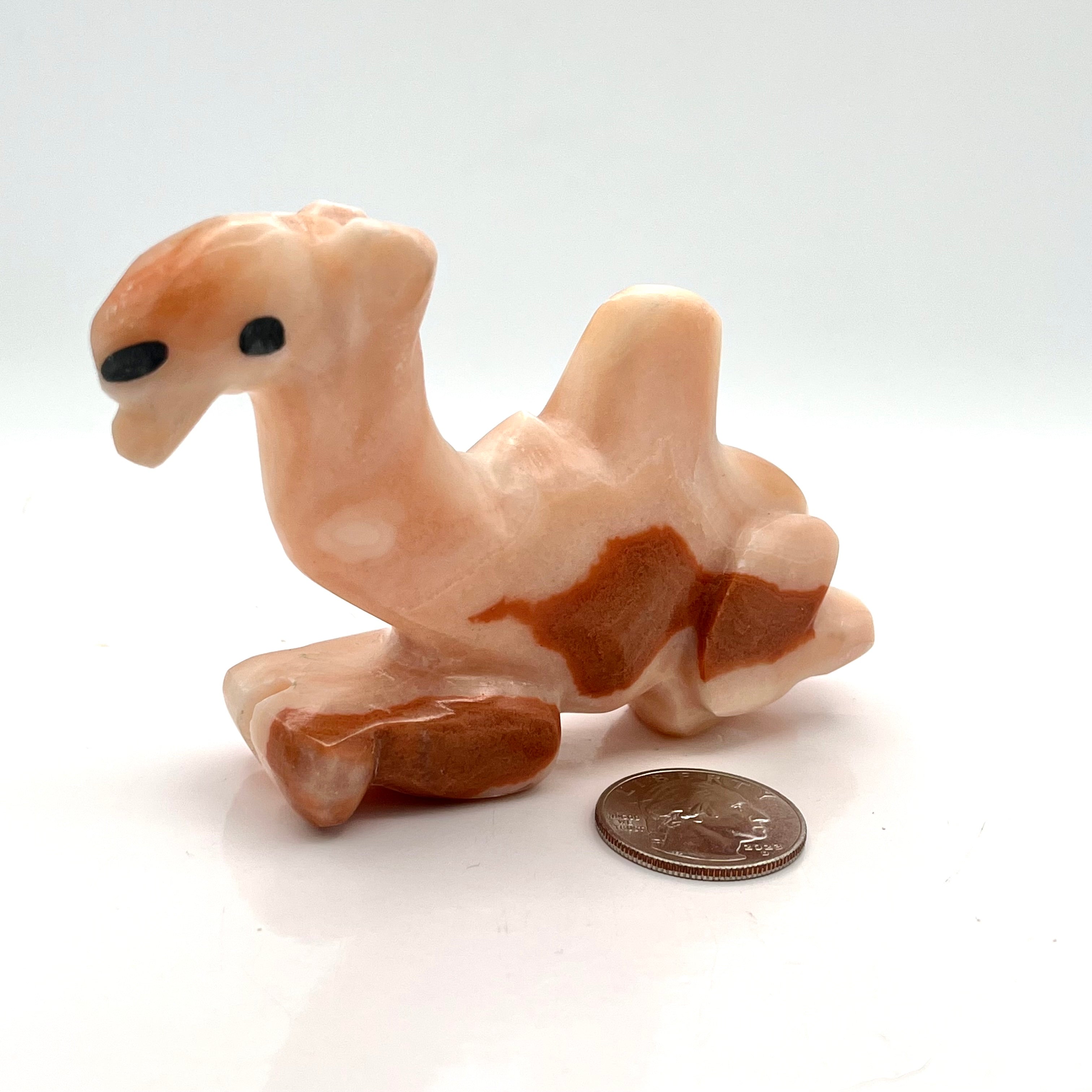 Calcite Camel Carvings