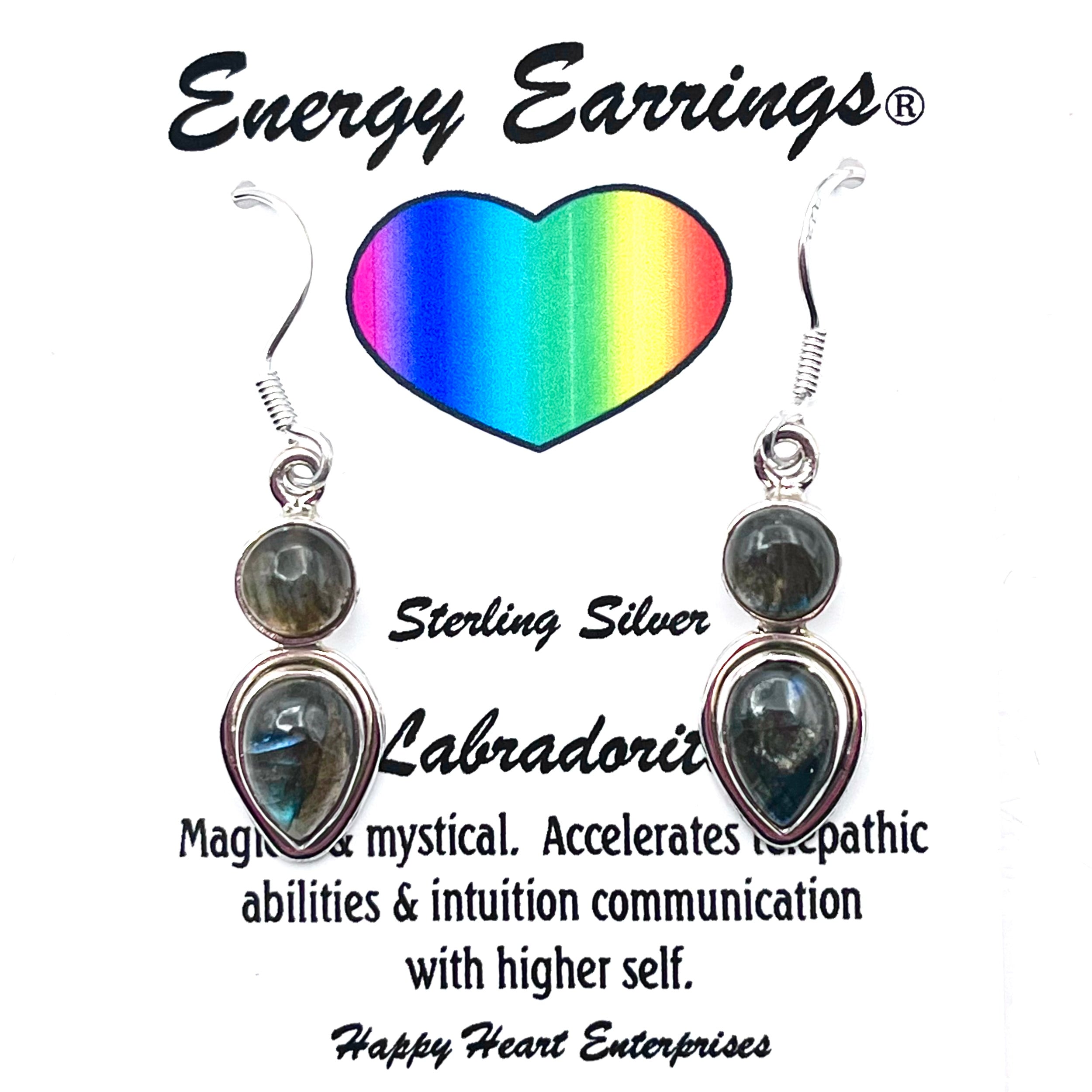 Labradorite Energy Earrings