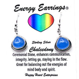 Chalcedony Energy Earrings