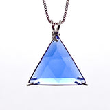 Siberian Blue Quartz Star of David Necklace- Paul Jensen Signature Collection