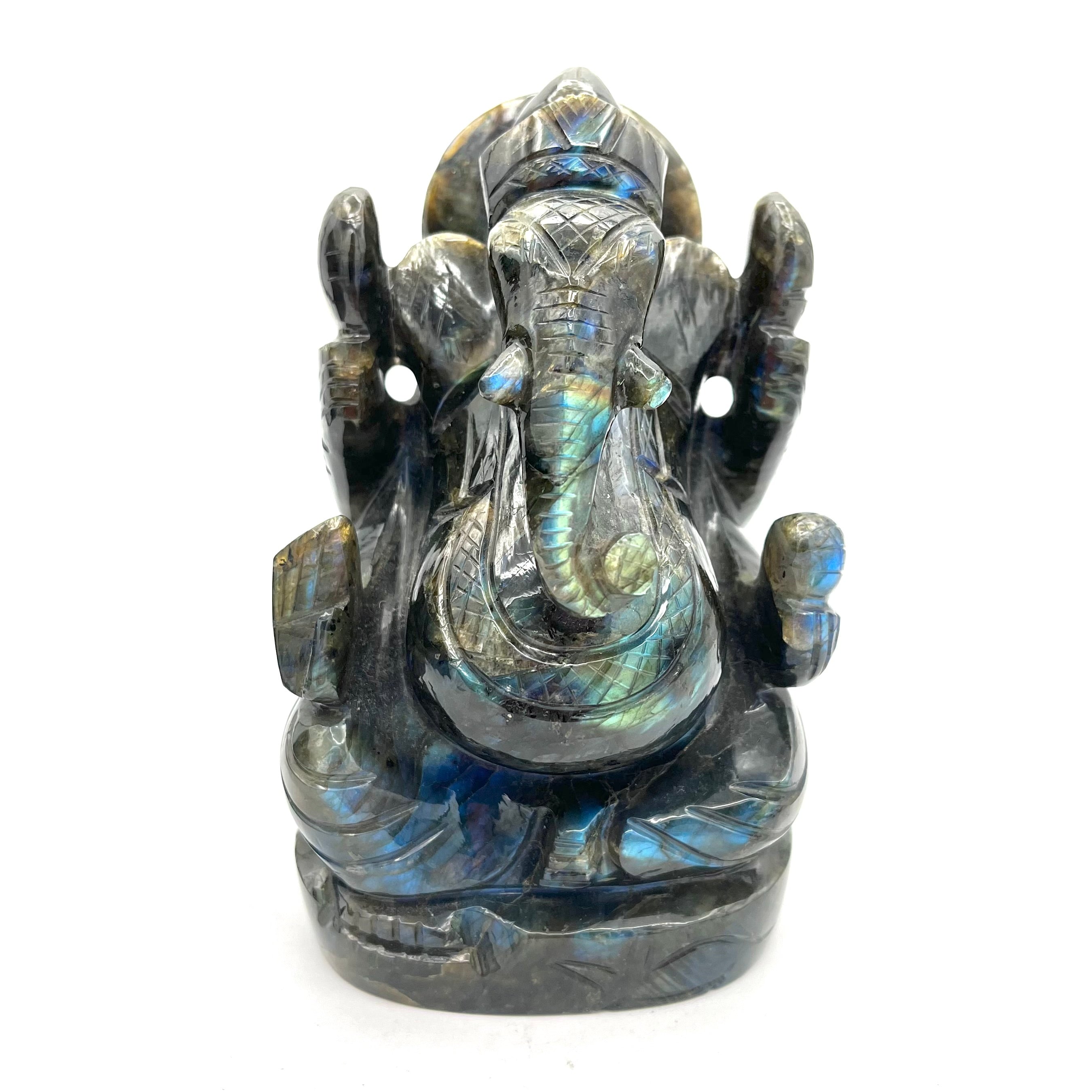 Labradorite Ganesh