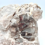 Exquisite Smoky Elestial w/ Trigonics, Mica, Feldspar & Calcite