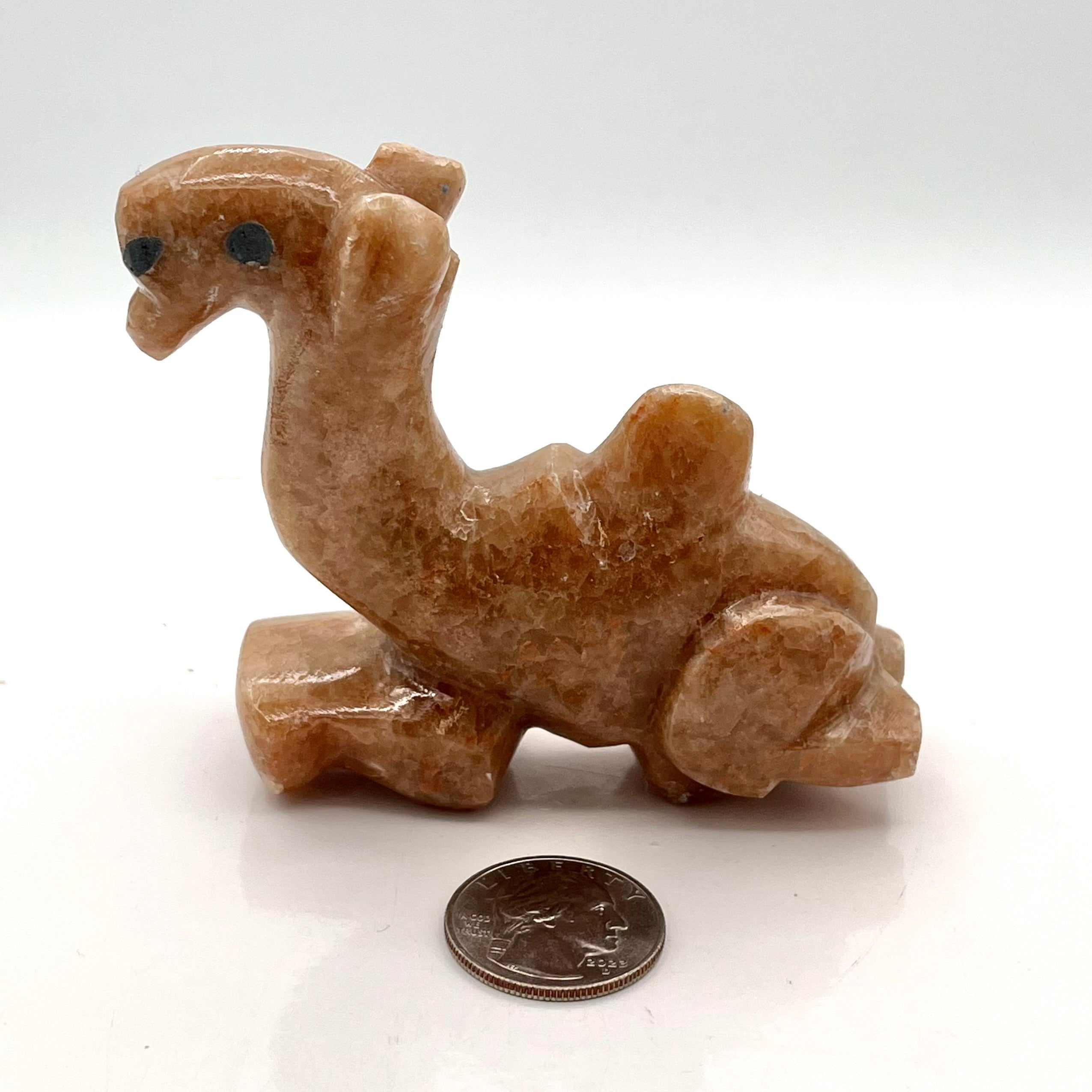 Calcite Camel Carvings