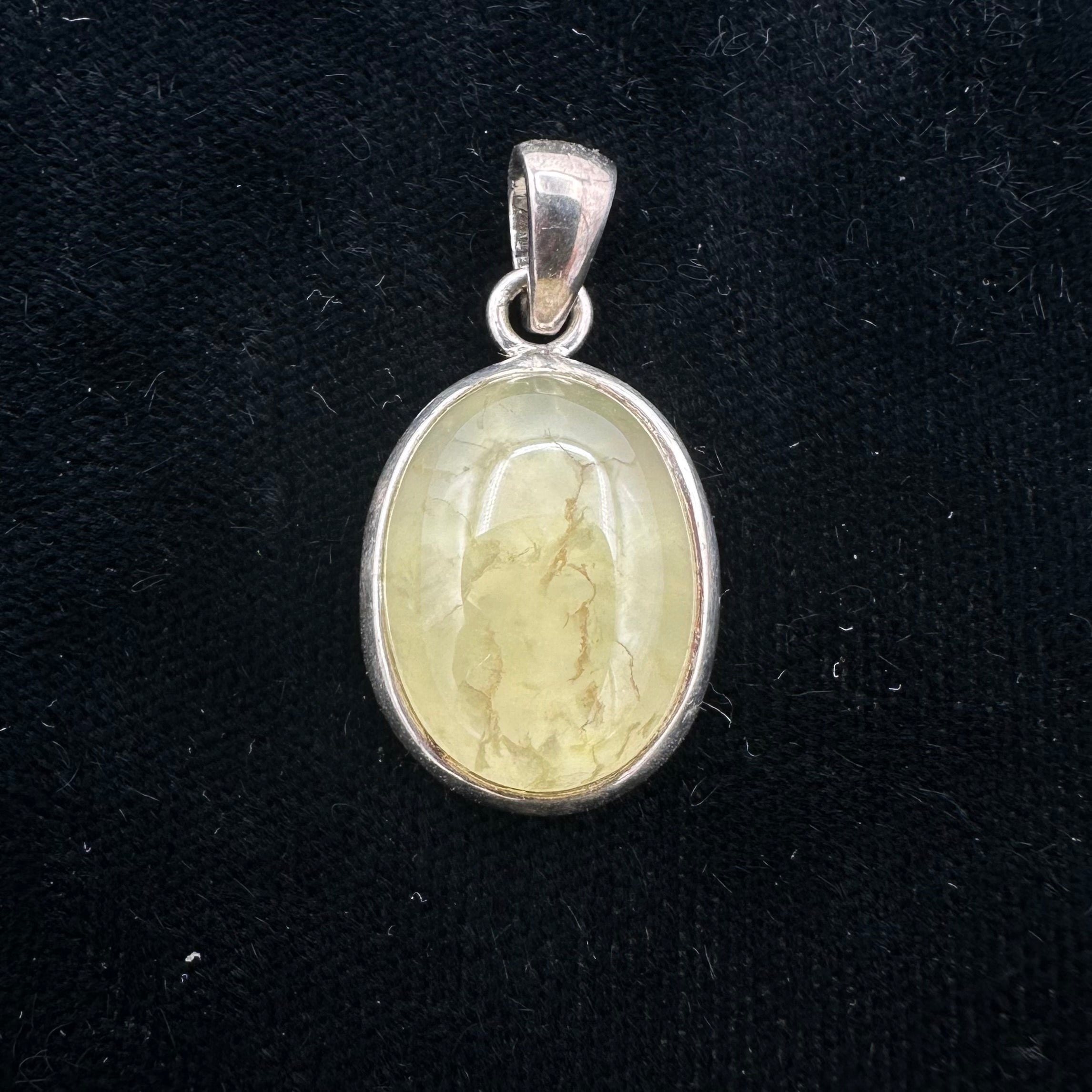 Prehnite Pendant