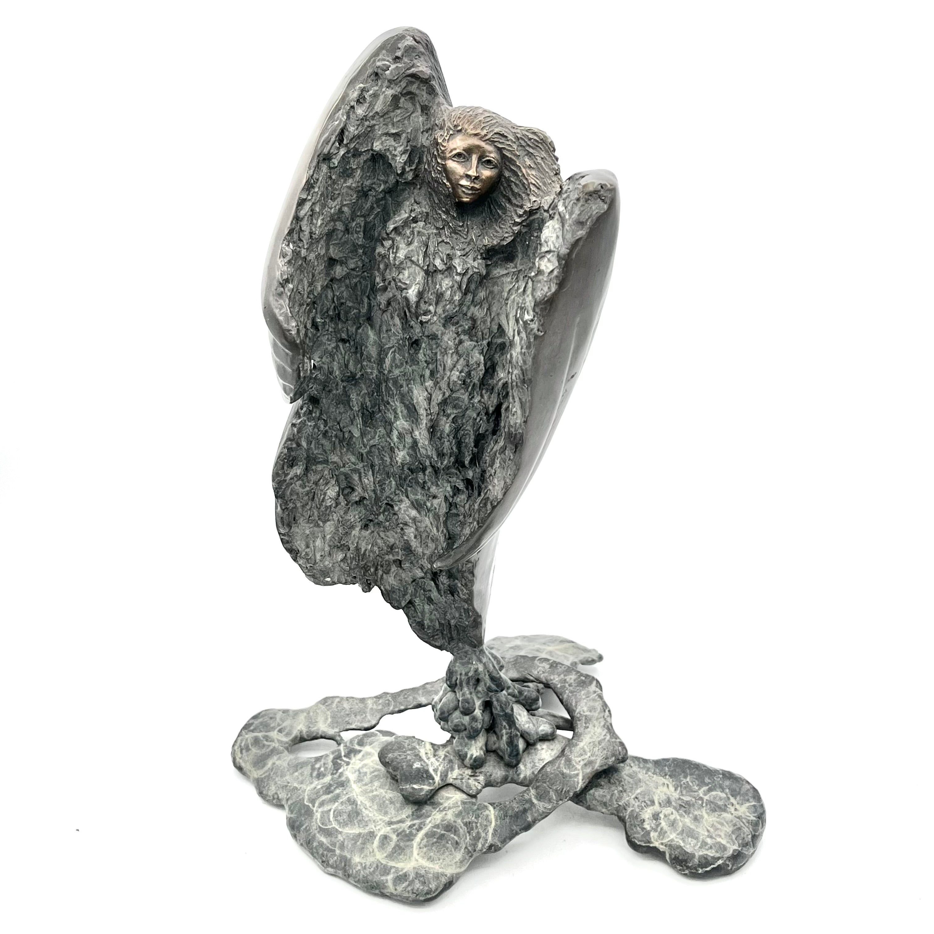Bronze Sculpture- Goddess Angel #1 by Cynthia Thomas