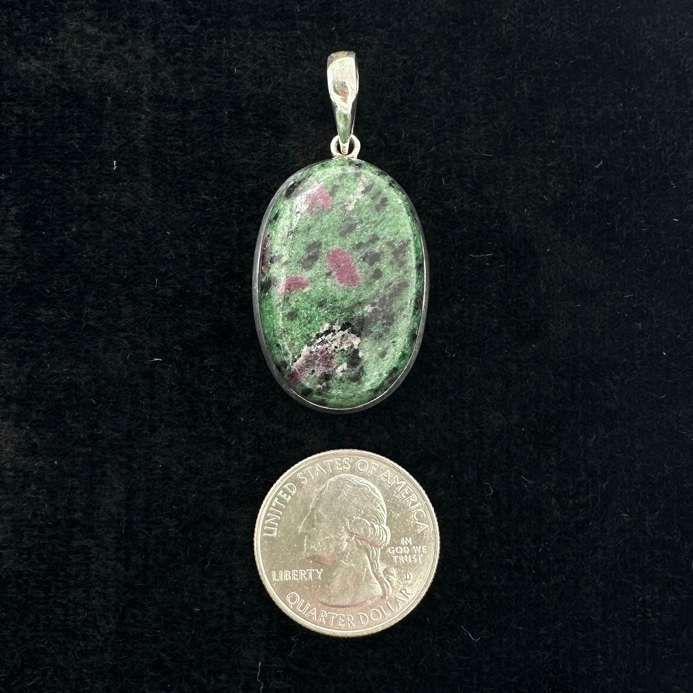 Ruby & Zoisite Pendant