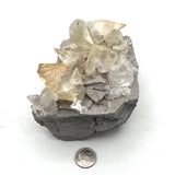 Exquisite Rare Stellar Beam Calcite in Matrix