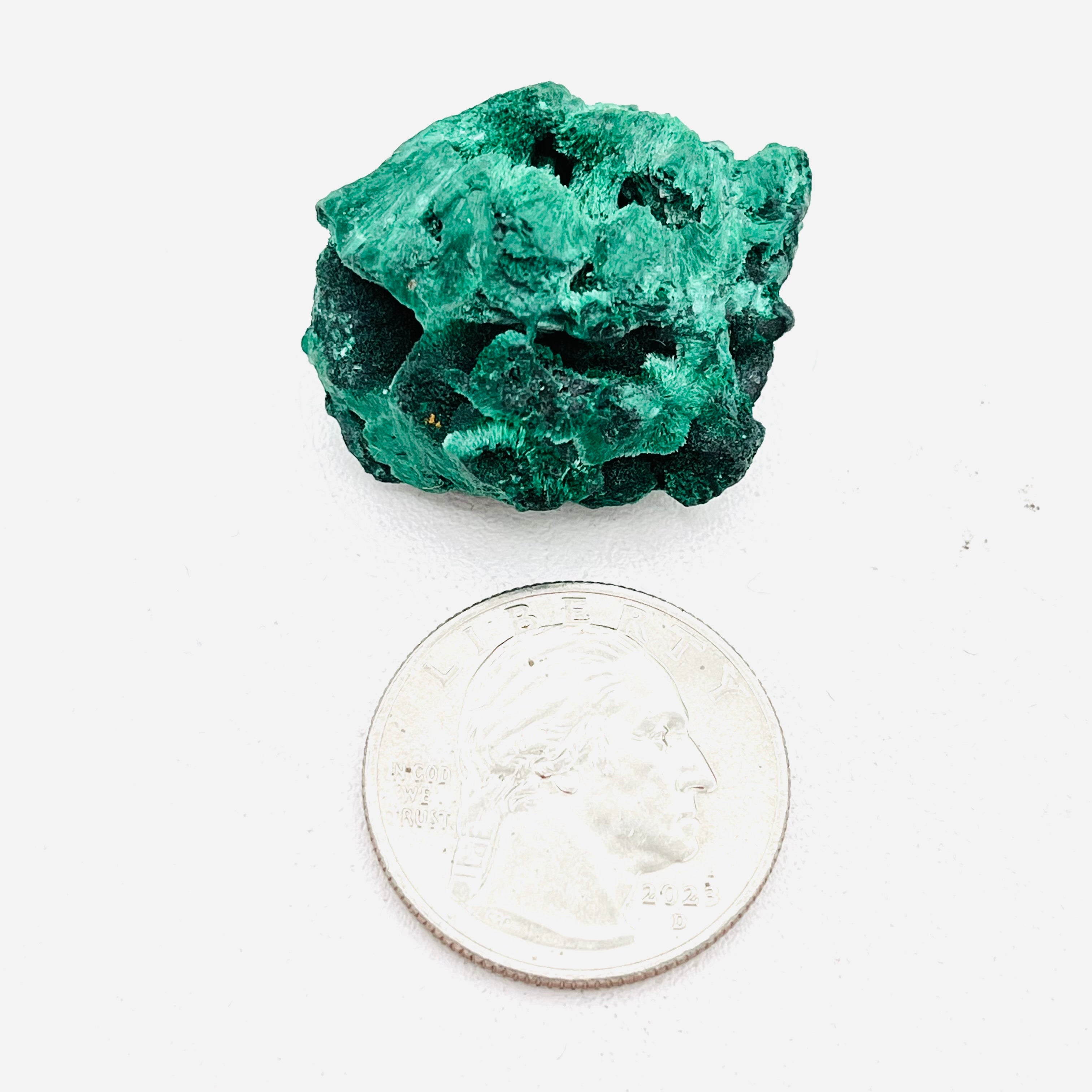 Velvet Fibrous Malachite
