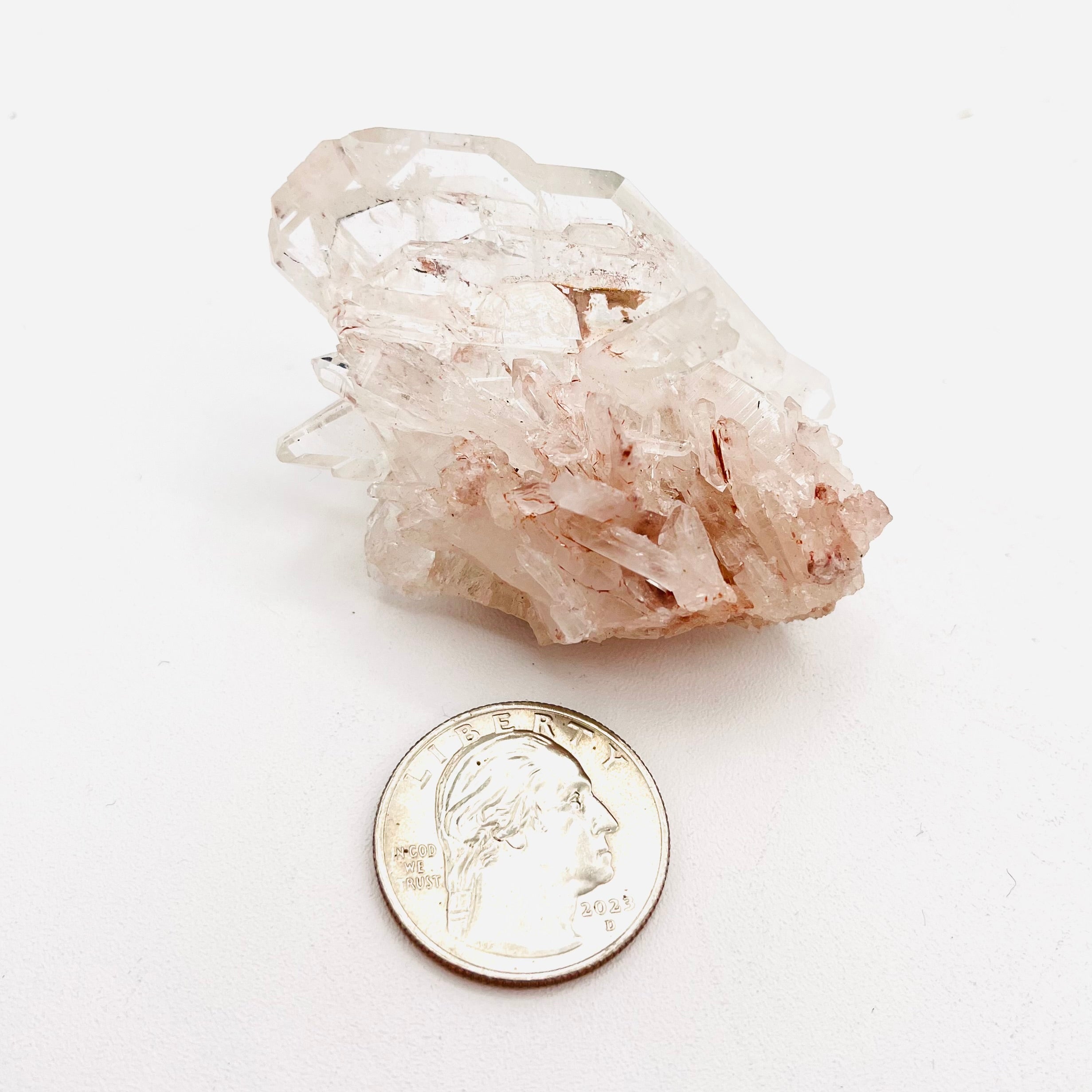 Pink Lithium Columbian Lemurian Cluster