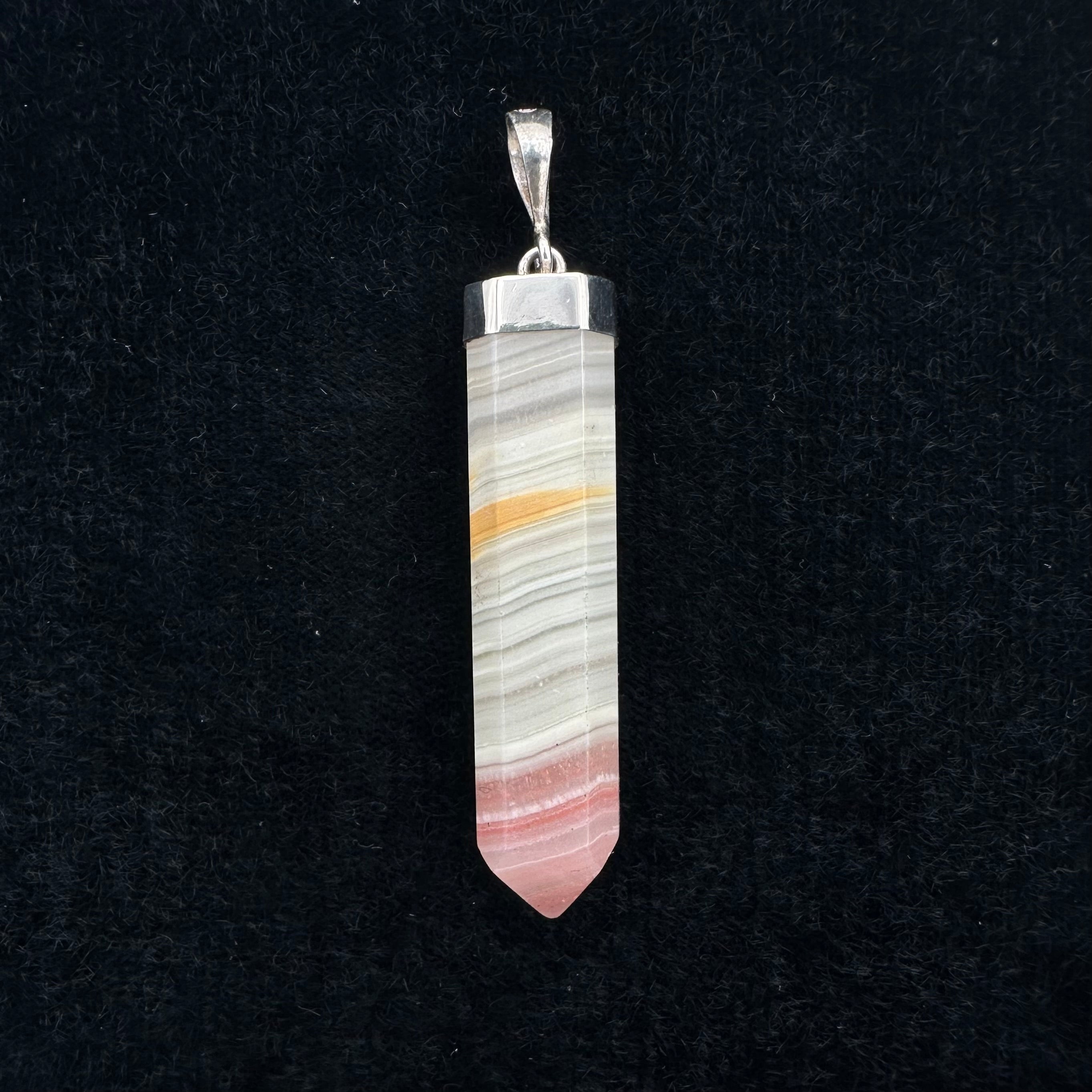 Pink Onyx Pendant