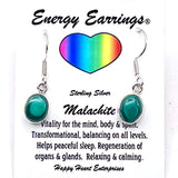 Malachite Energy Earrings