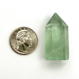 Green Rainbow Fluorite Points