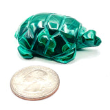 Malachite Animal Carving- Turtle