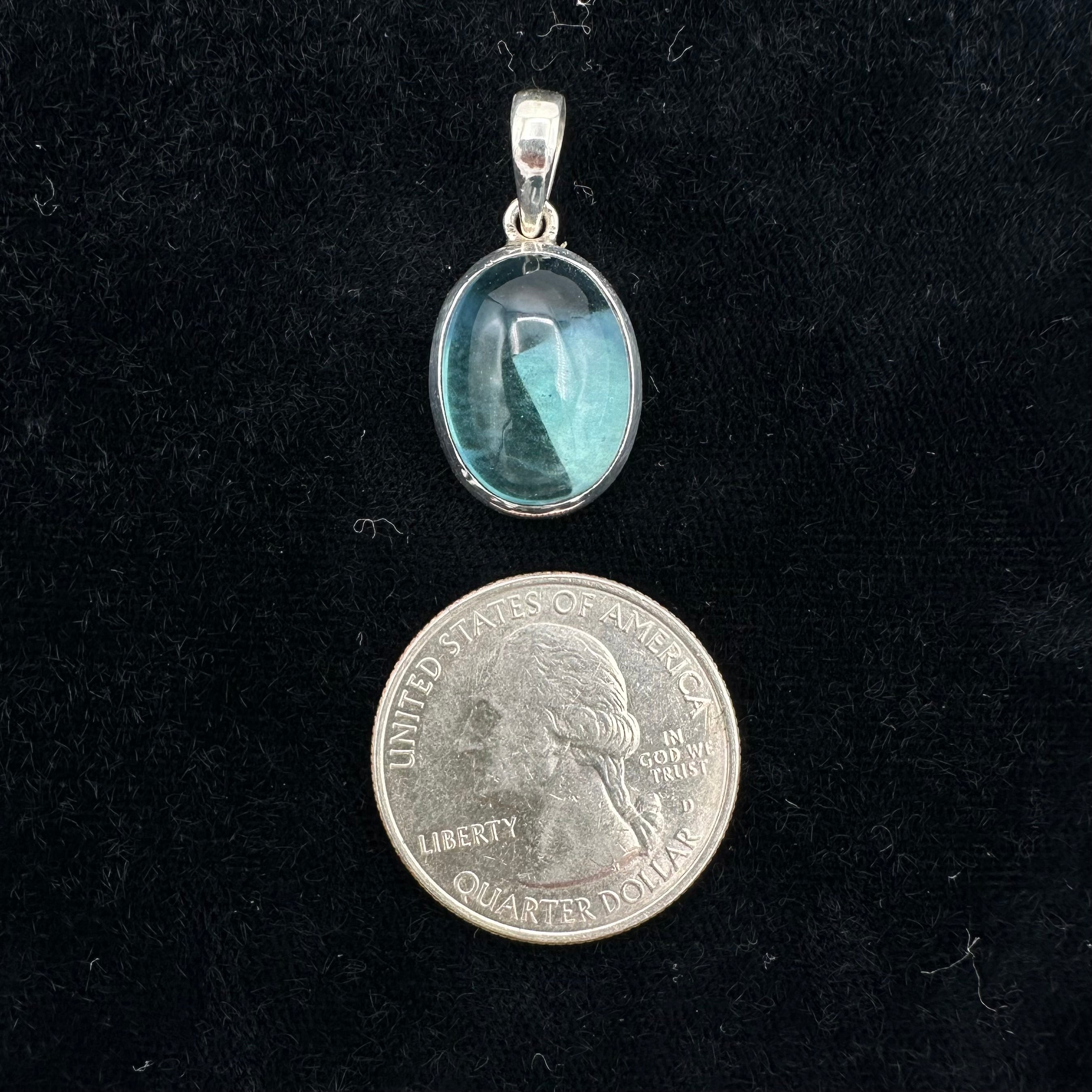 Blue Fluorite Pendant