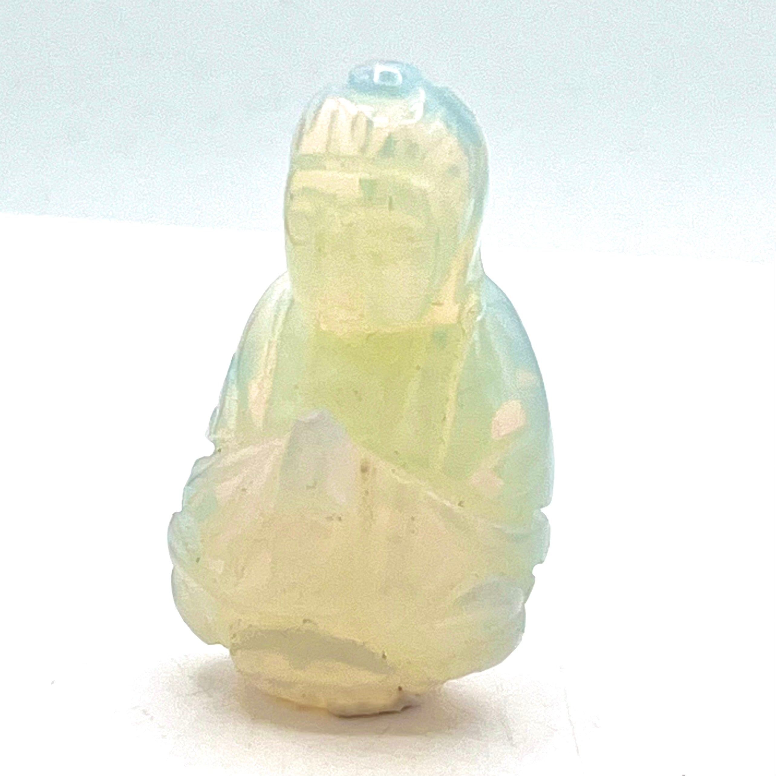Opalescent Quan Yin Mini Statues