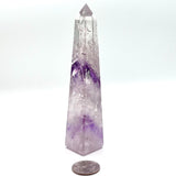 Gorgeous Amethyst Quartz Obelisks- Exquisite Clarity, Full of Rainbows