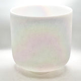 12" B-10 B Classic Frosted, Mother of Platinum 90796 Crystal Tones Singing Bowl