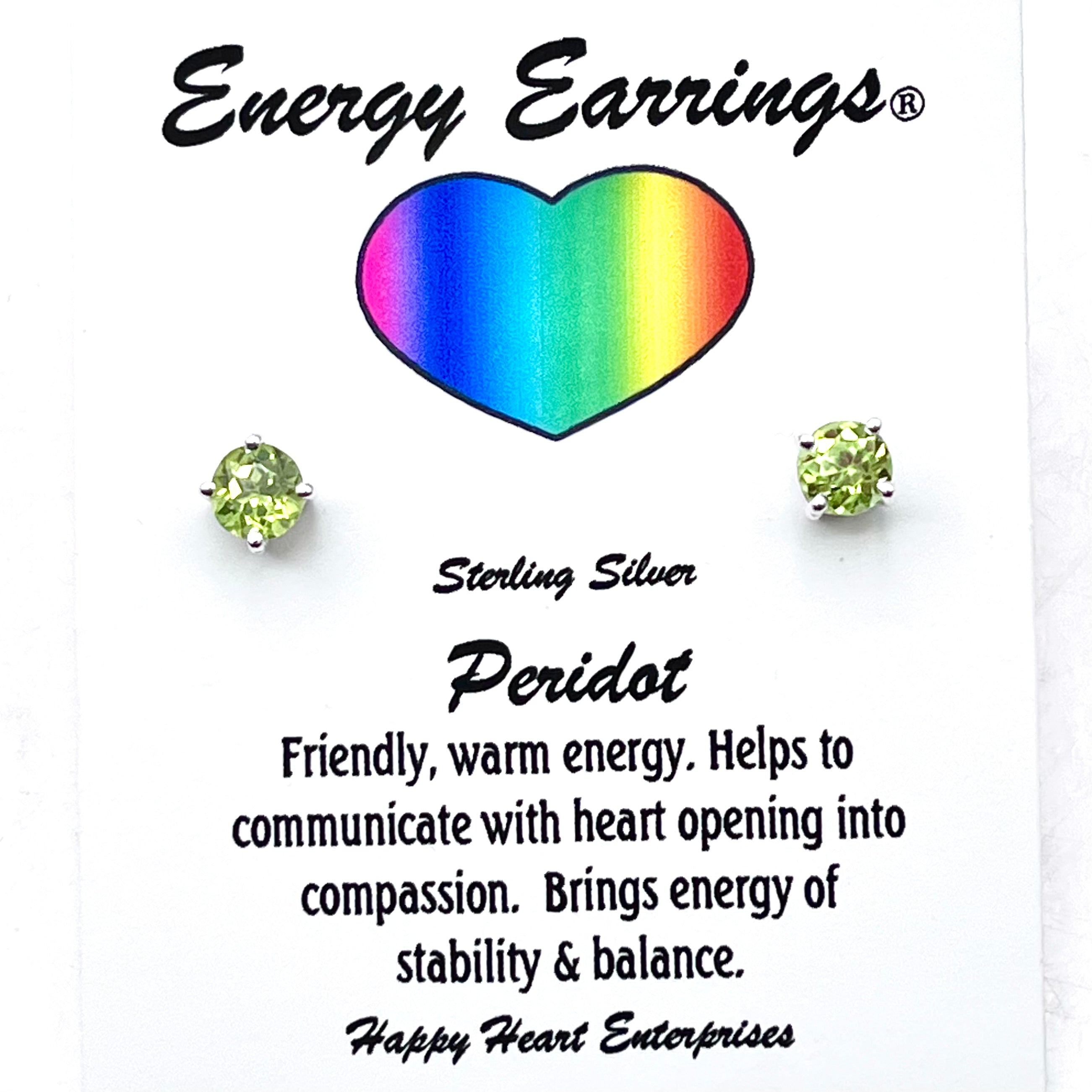 Peridot Energy Earrings
