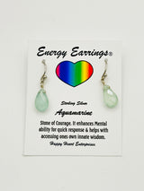 Aquamarine Energy Earrings