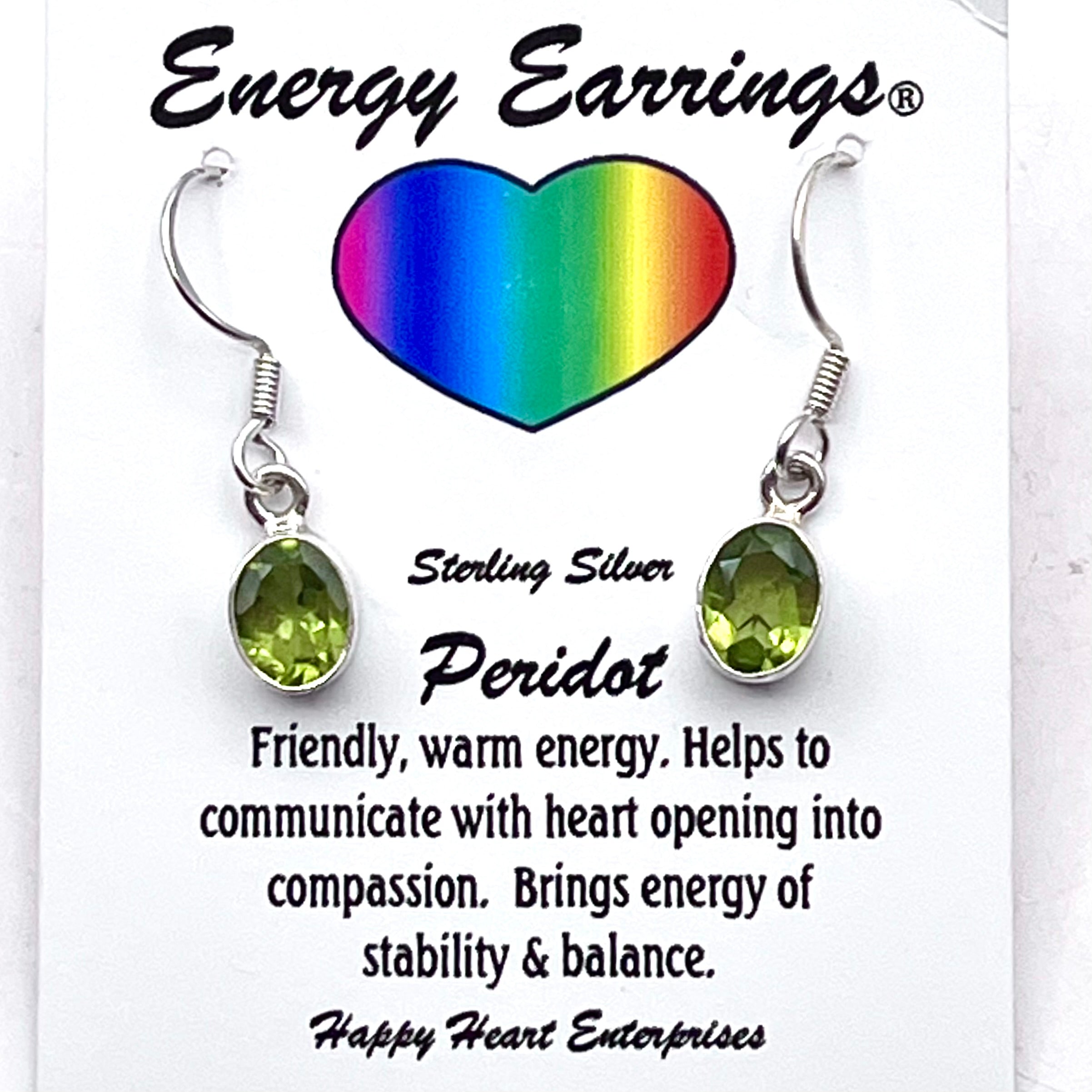 Peridot Energy Earrings