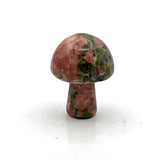 Assorted Stone Mushroom Carvings