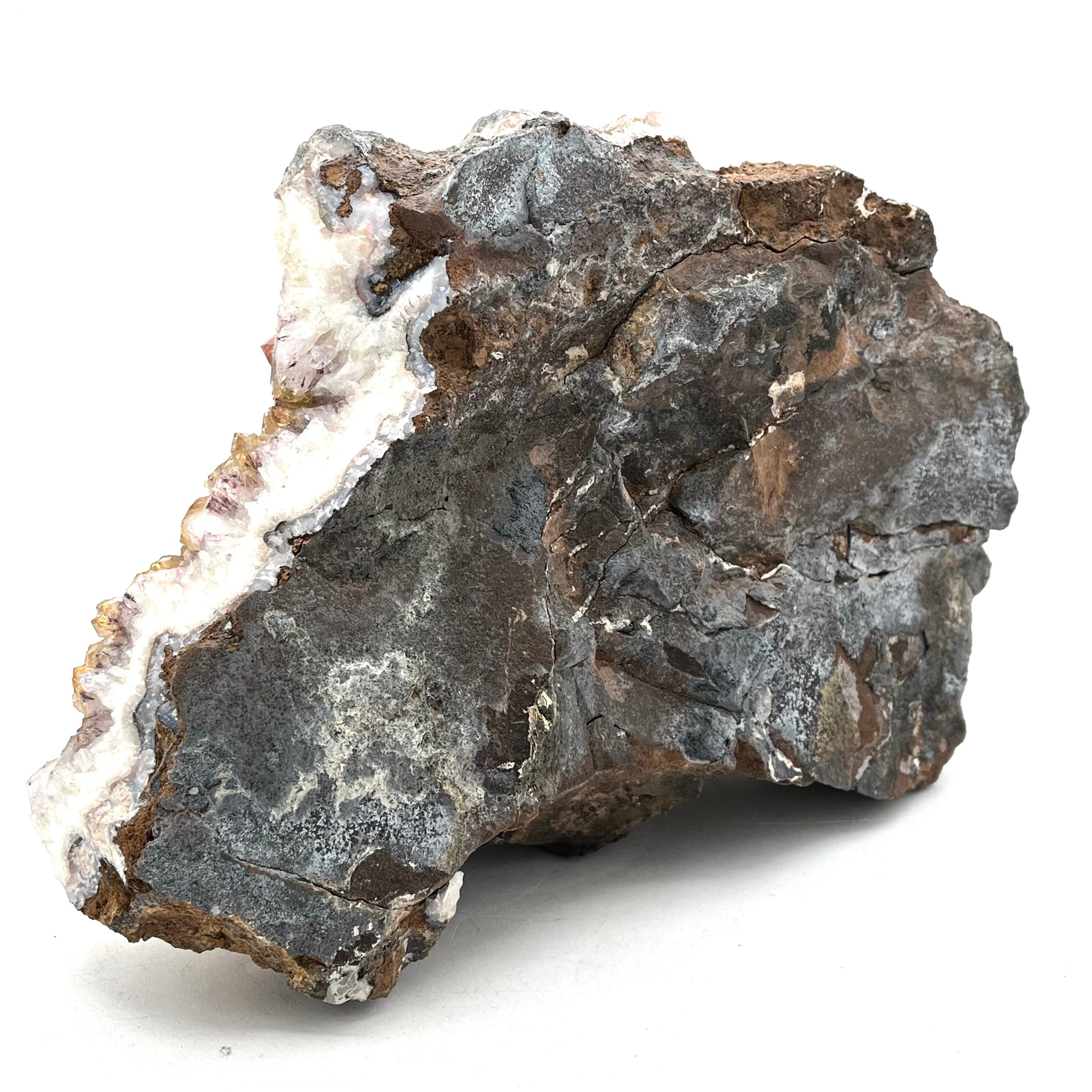 Large Citrine Cluster in Matrix