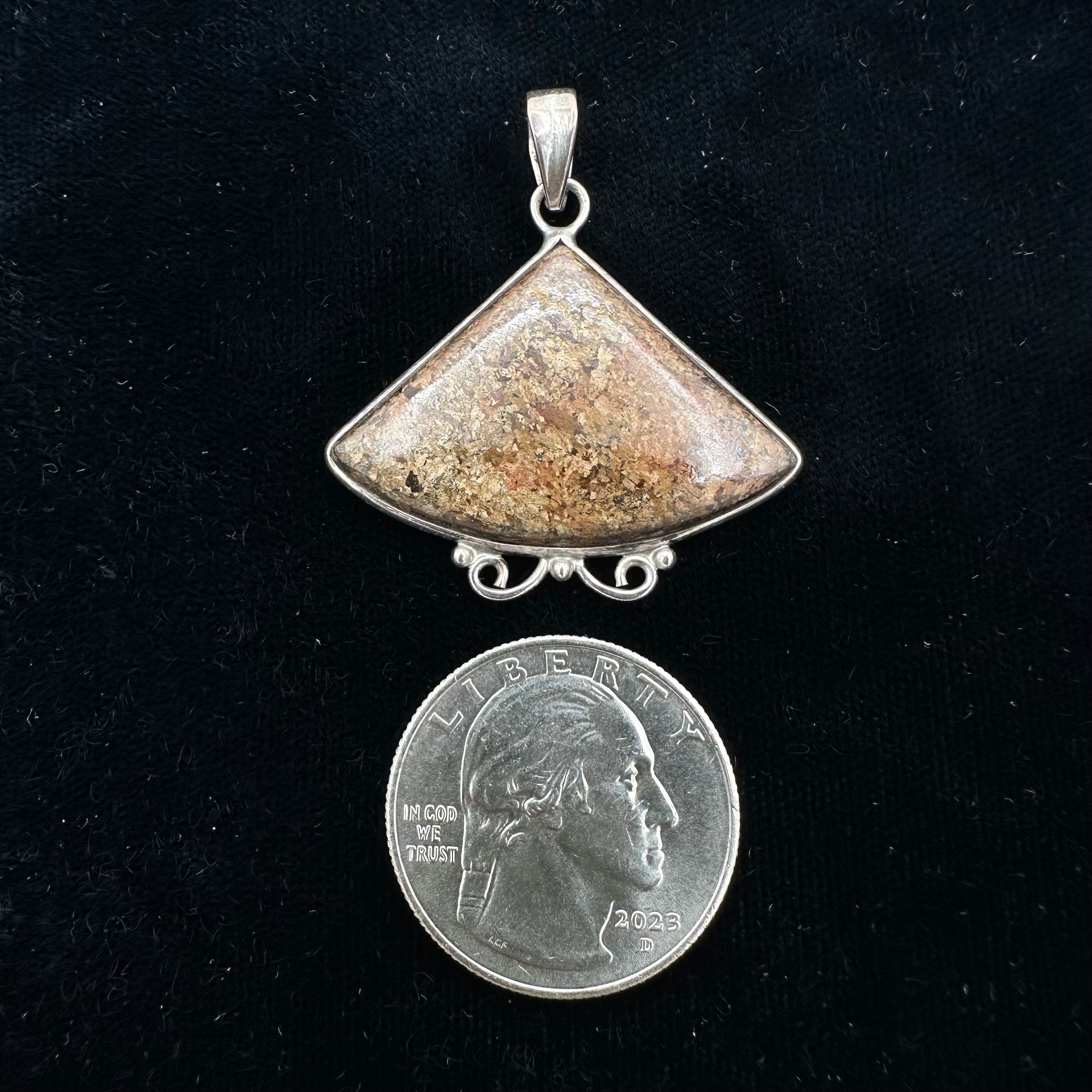Bronzite Pendant
