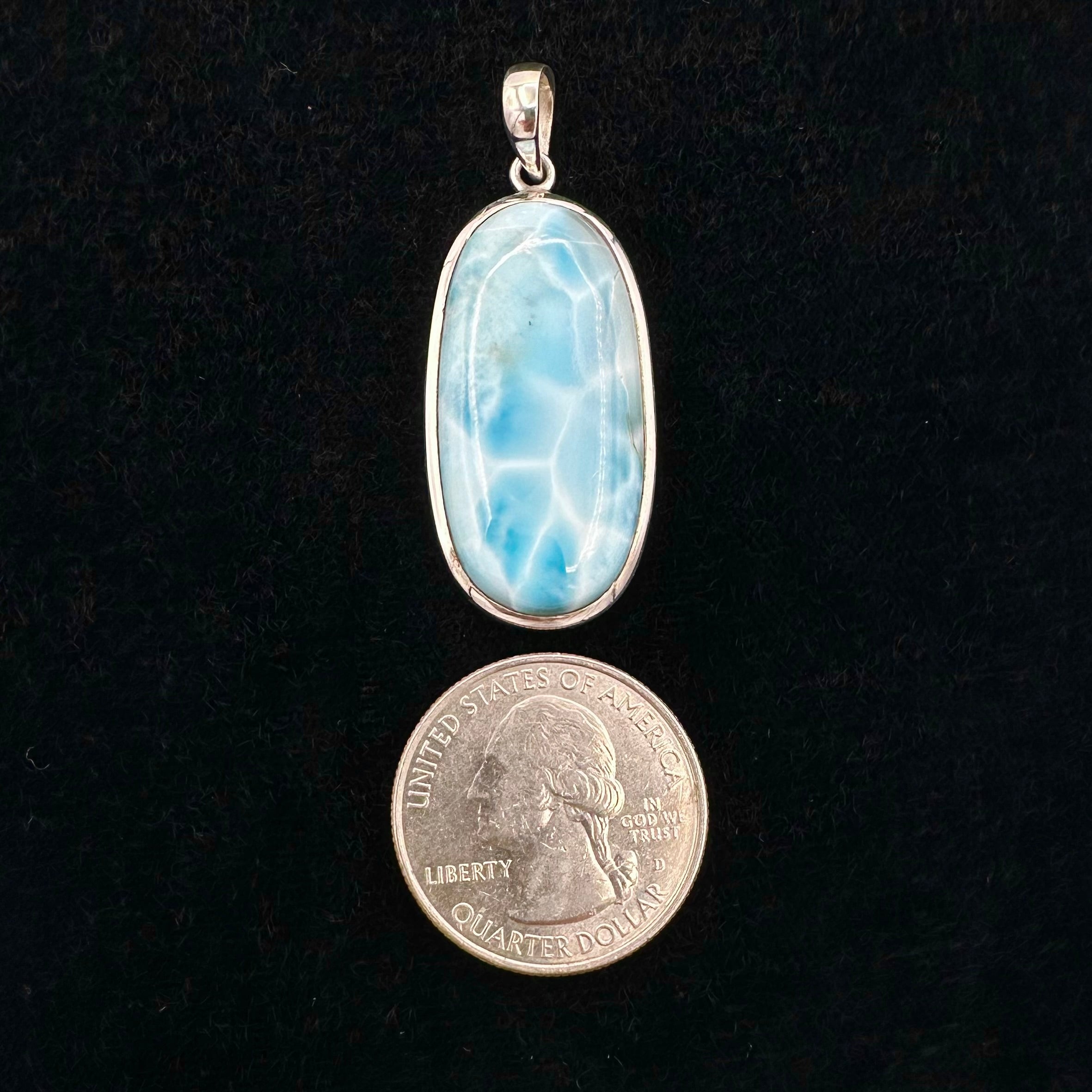 Larimar Pendant