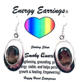 Smoky Quartz Energy Earrings
