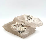 Light Smoky Elestial Quartz w/ Mica & Feldspar
