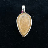 Rutilated Quartz Pendant