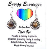 Tiger Eye Energy Earrings