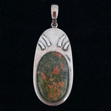 Unakite Jasper Pendant