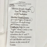 Siberian Purple Quartz Star of Venus w/ Danburite Necklace- Paul Jensen Signature Collection