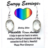 Prasiolite Energy Earrings
