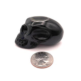 Rainbow Obsidian Skull