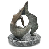 Bronze Mermaid Sculpture- Metamorphosis XIII: Dreaming by Cynthia Thomas