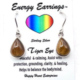 Tiger Eye Energy Earrings