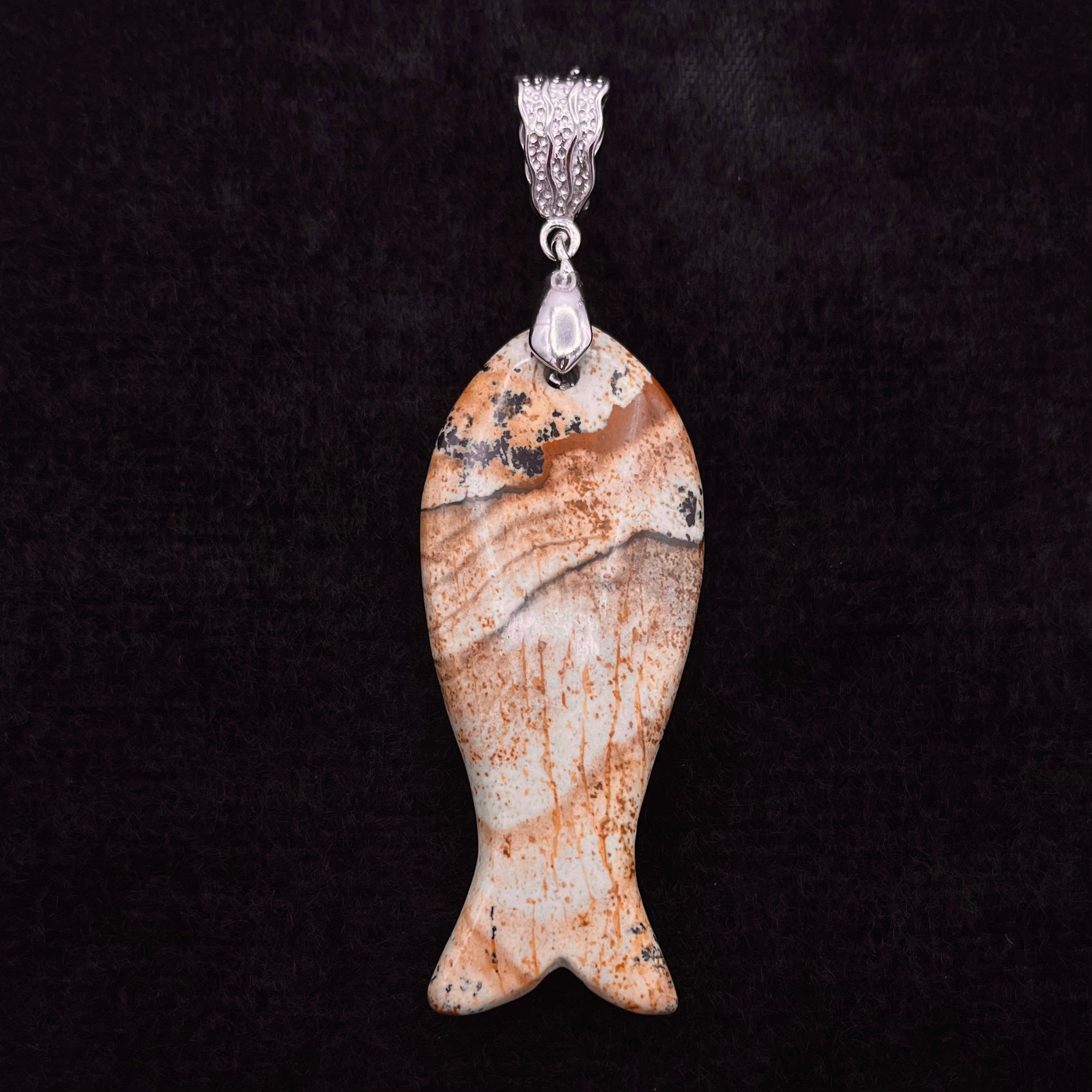 Picture Jasper Pendant