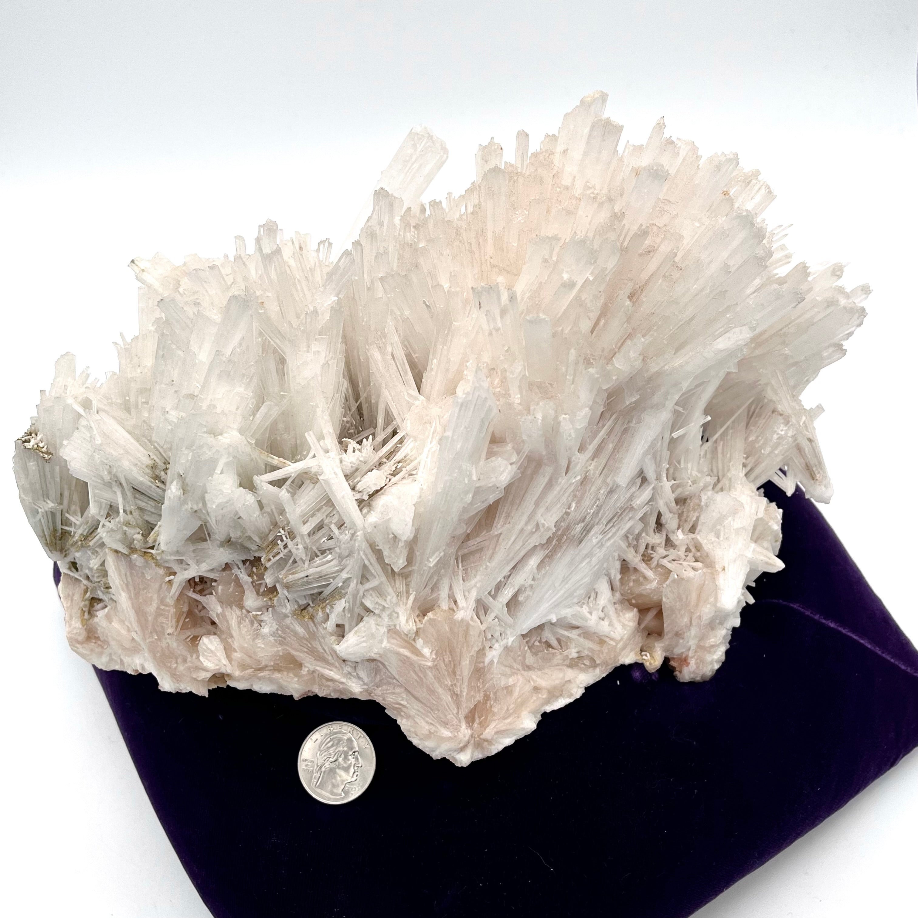 Huge Stunning Scolecite Cluster from India