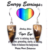 Tiger Eye Energy Earrings