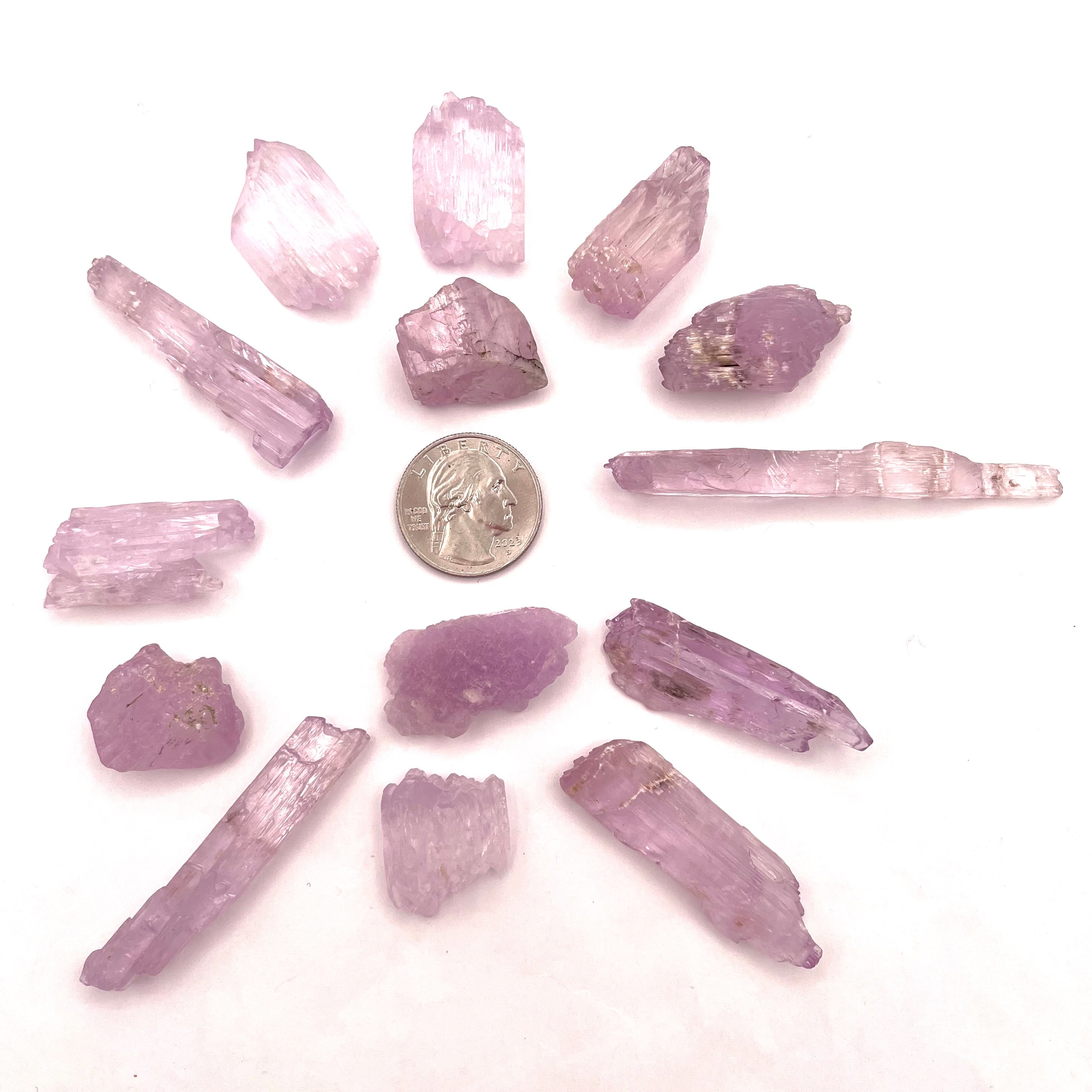 Gemmy Kunzite from Kunar Valley Afghanistan 8-10g