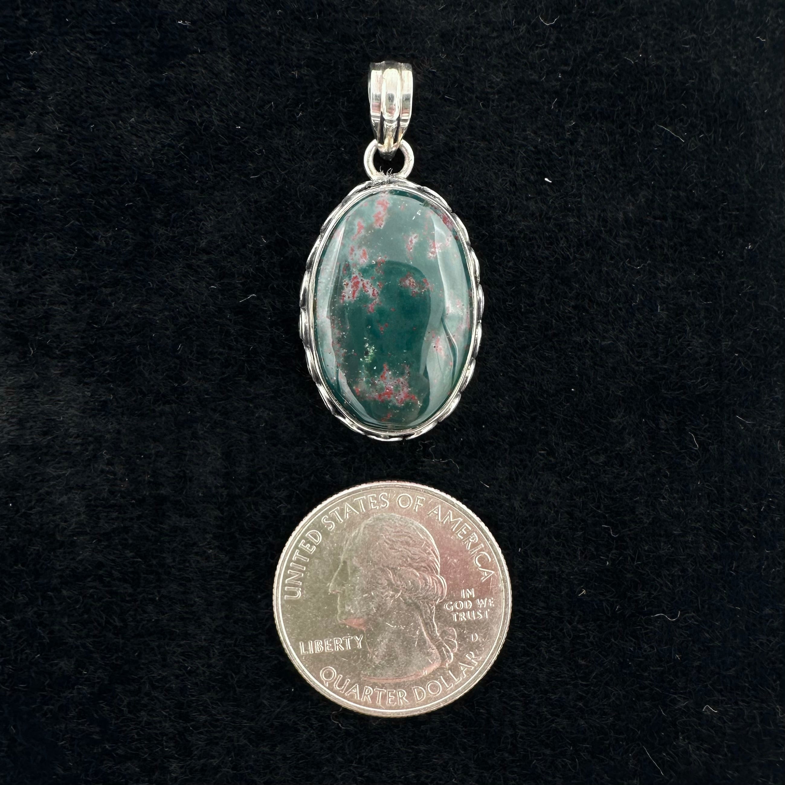 Bloodstone Pendant