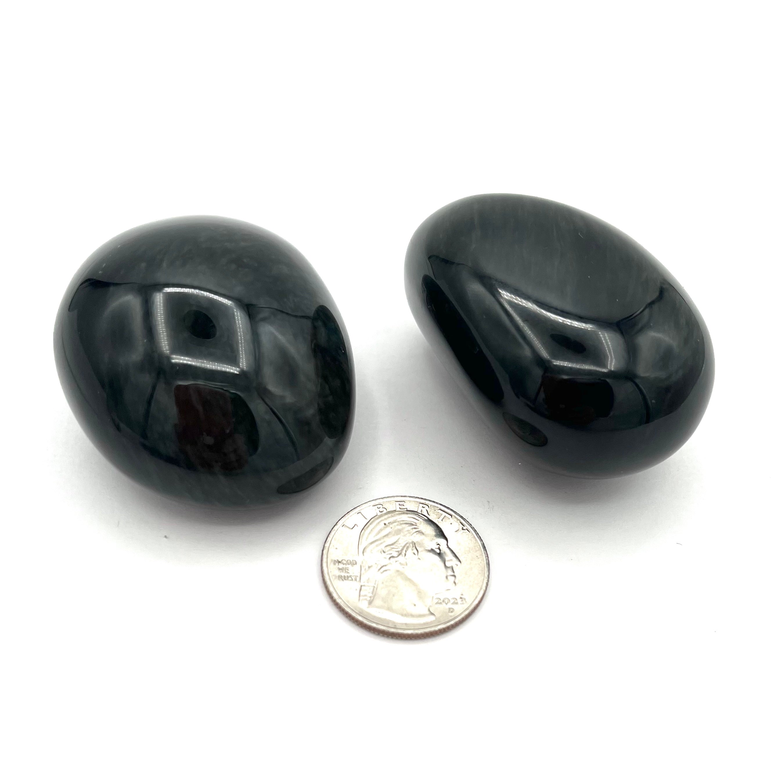 Rainbow Obsidian Palm Stones